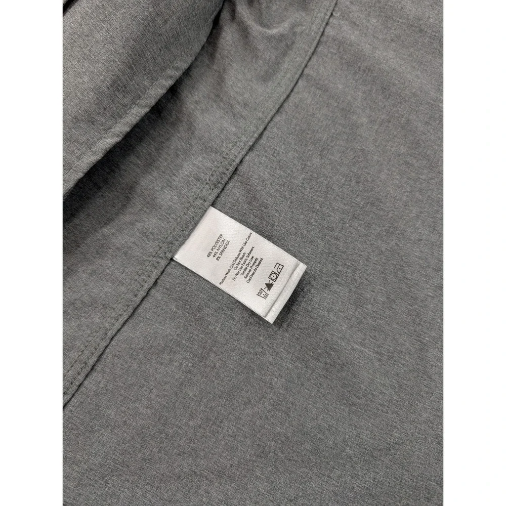 Eddie Bauer Blazer Men's Size 46 Gray Travel Stretch Blazer Jacket‎ Excellent
